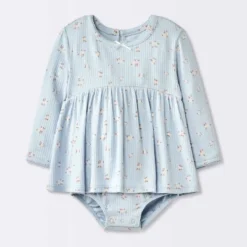 Baby Girls' Floral Skirted Bodysuit - Cloud Island™ Blue 9 Baby Girls' Floral Skirted Bodysuit - Cloud Island™ Blue -Target GUEST e32c537b 8692 4393 b4a1 342f07f2fe18