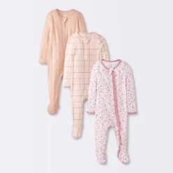 Baby Girls' 3pk Floral Sleep N' Play - Cloud Island™ Peach 9 Baby Girls' 3pk Floral Sleep N' Play - Cloud Island™ Peach -Target GUEST e9015078 b1ab 4ad5 b1aa 8b5d319ef6d1