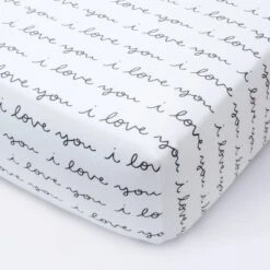 Fitted Crib Sheet I Love You - Cloud Island™ White/Gray 11 Fitted Crib Sheet I Love You - Cloud Island™ White/Gray -Target GUEST eb7dcd37 c68a 4bb0 bb1f e65853454037