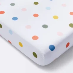 Cotton Fitted Crib Sheet - Multidot - Cloud Island™ 9 Cotton Fitted Crib Sheet - Multidot - Cloud Island™ -Target GUEST ebd4b343 8cec 4668 b1b8 796350a7b262