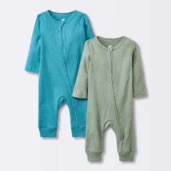 Baby 2pk Basic Wide Rib Romper - Cloud Island™ Green 7 Baby 2pk Basic Wide Rib Romper - Cloud Island™ Green -Target GUEST f18c759b f567 4a7a 9595 bb166216d579