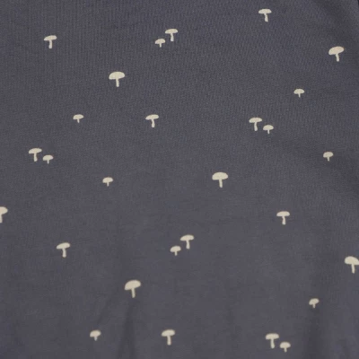 Baby Boys' Mushroom Sweatshirt Romper - Cloud Island™ Navy Blue 4 Baby Boys' Mushroom Sweatshirt Romper - Cloud Island™ Navy Blue - Image 2
