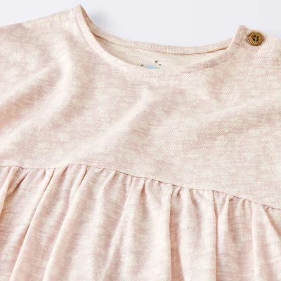 Baby Girls' Floral Modal Jersey Romper - Cloud Island™ Pink 4 Baby Girls' Floral Modal Jersey Romper - Cloud Island™ Pink - Image 2