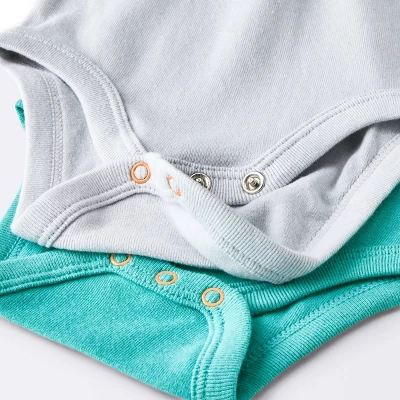 Baby 4pk Basic Orchard Fox Long Sleeve Bodysuit - Cloud Island™ Cream 5 Baby 4pk Basic Orchard Fox Long Sleeve Bodysuit - Cloud Island™ Cream - Image 3