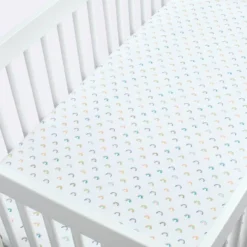 Fitted Crib Sheet Rainbows - Cloud Island™ -Target GUEST fdf7acb5 c09e 40ca 85ae 36fb1fe846fb