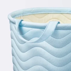 Quilted Fabric Large Round Storage Basket - Blue - Cloud Island™ 6 Quilted Fabric Large Round Storage Basket - Blue - Cloud Island™ -Target GUEST fead9785 58ff 4168 81b6 61f047e8f6f2